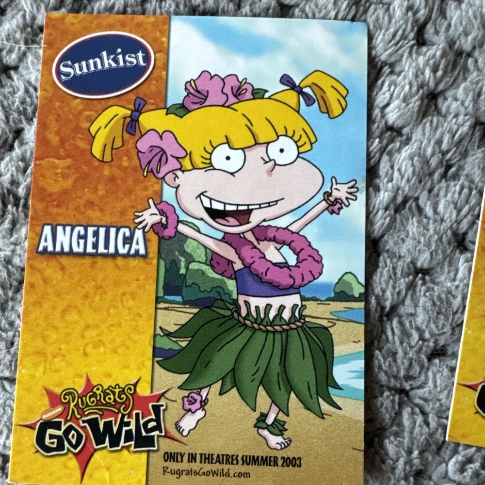 2003 Sunkist Rugrats Go Wild Movie  Chuckle, Angelica, Eliza (Not Sealed)